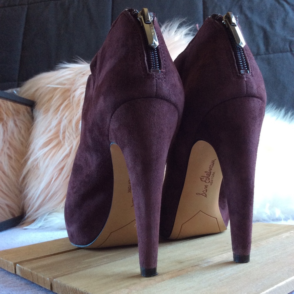 EUC Sam Edelman Keaton Hidden Platform Suede Boots - Picture 3 of 8